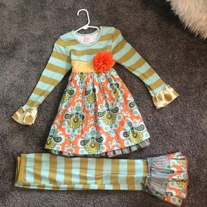 Dress set with pants